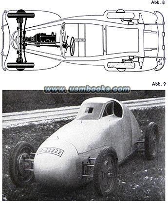 Nazi race car design